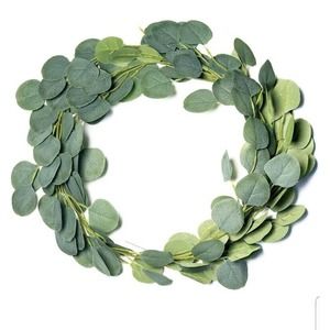 2X iflove 6 Feet Artificial Eucalyptus Leaves Garland, Faux Greenery